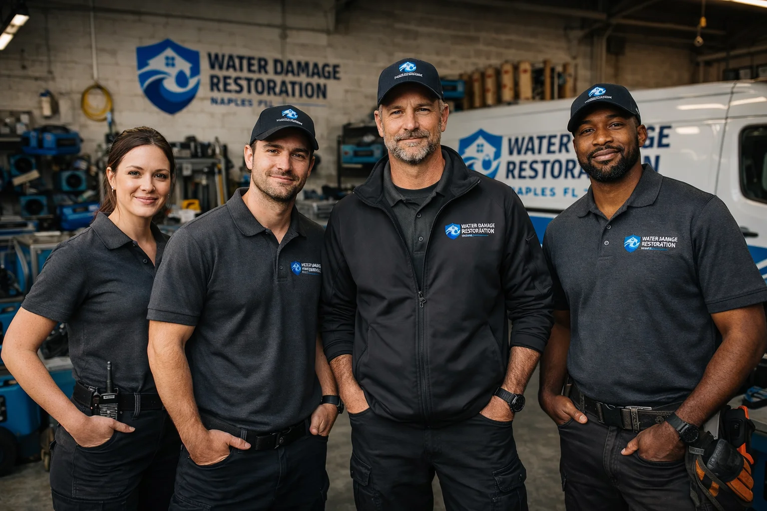 Water Damage Restoration Naples FL - Team Composite