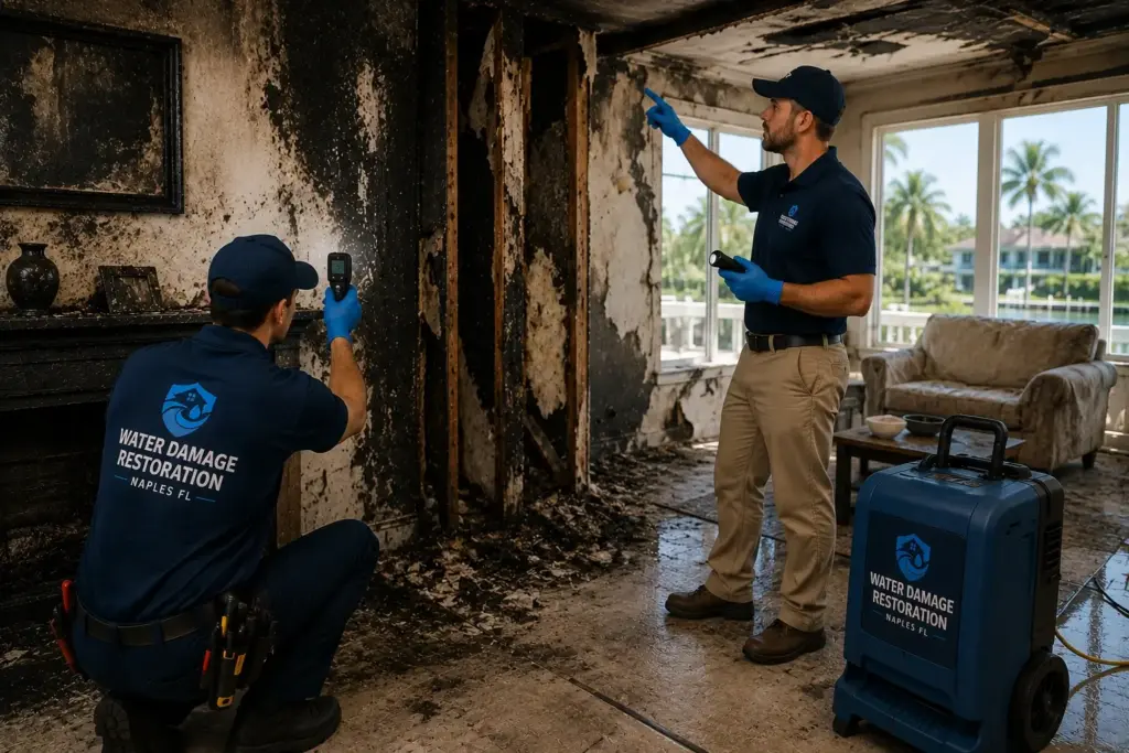 fire damage restoration in naples