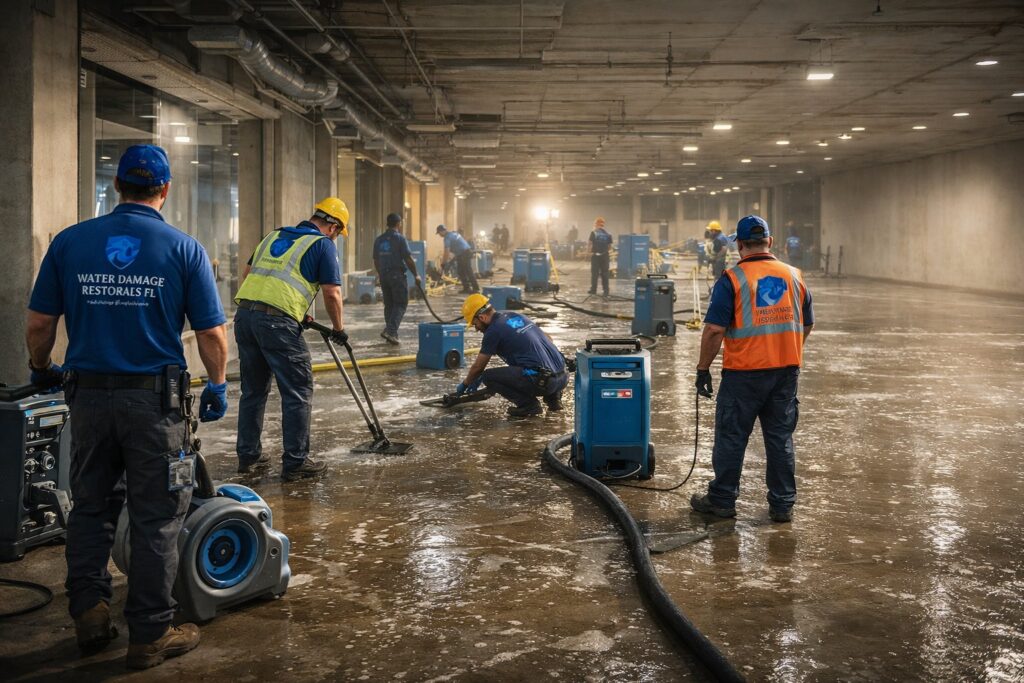 water damage restoration service in naples